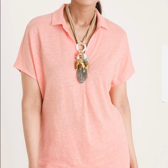 Chico’s coral polo - Picture 1 of 4